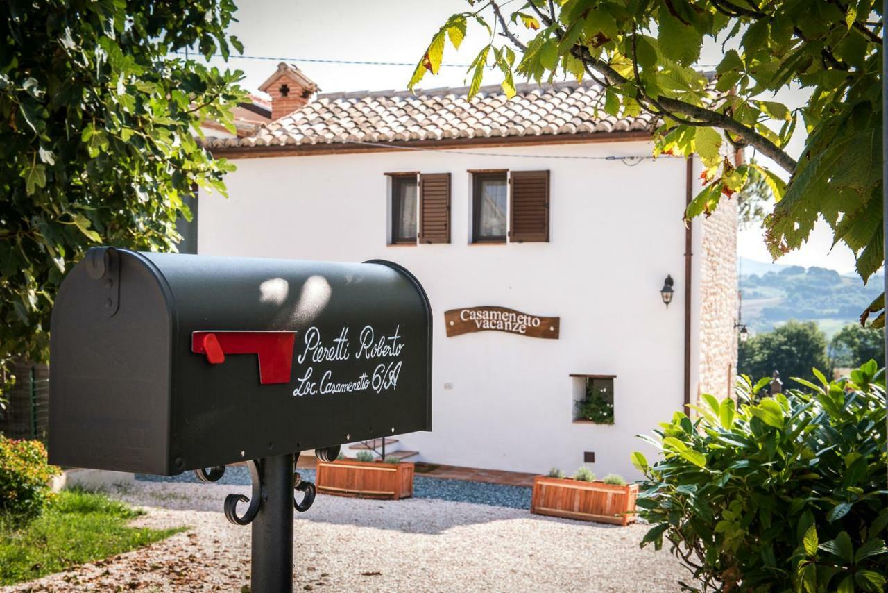 Ferienwohnung Casamenetto Vacanze Sassoferrato Exterior foto